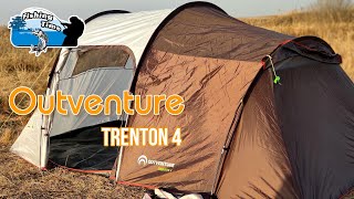 Обзор палатки Outventure Trenton 4 [upl. by Alleirbag]