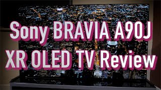 Sony BRAVIA XR A90J OLED TV Review Plus comparisons with Panasonic JZ1500 LG G1 amp C1 OLED TVs [upl. by Ynohtnacram25]