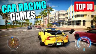 Top 10 Car Racing Games For LowSpecs PC 2023 [upl. by Furiya]