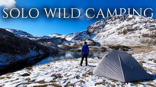 3 Days Solo Wild Camping in the Lake District  Sprinkling Tarn [upl. by Ewell]