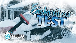 Eiskratzer Test und Auto kratzerfrei von Schnee befreien  Auto Winter Life Hacks Murska Eiskratzer [upl. by Bathesda]