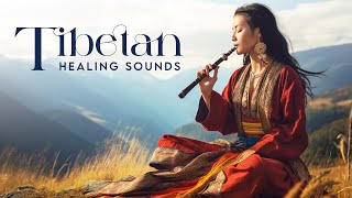 Tibetan Flute Healing Stops Overthinking Eliminates Stress Anxiety and Calms the Mind [upl. by Arola]