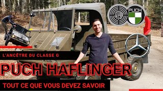 ESSAI PUCH HAFLINGER 4X4 lancêtre du classe G  Armée suisse [upl. by Fernandez]