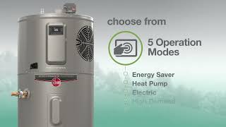 Connectivity amp Operating Modes on the Rheem® ProTerra® Hybrid Electric [upl. by Ken]