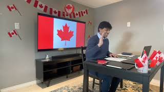 Canadian Citizenship Virtual Oath Taking Ceremony Feb 15 2023 [upl. by Rosabella484]