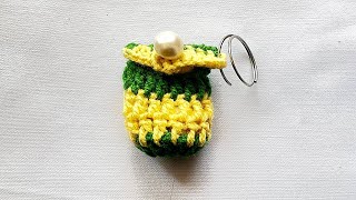 🥰🥰🥰WOW NICE Stylish Keychain Easy 🥰crochet keychaincrochetaccessories handmade [upl. by Narmi]