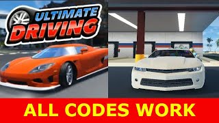 ALL CODES WORK  6 CODES Westover Islands Ultimate Driving ROBLOX [upl. by Herzel]