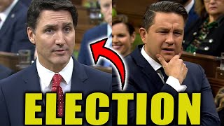 🔴 Pierre Poilievre Calls ELECTION AGAINST Justin Trudeau Question Period  Sept 25 2024 [upl. by Anahsal]