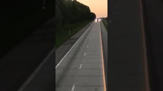 Tractor Trailer Chase 82819 [upl. by Hort]