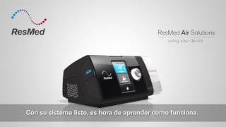 CPAP AirSense 10 Elite  CPAP fijo Resmed  Glomedical [upl. by Baudin]