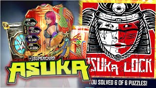 Mega ASUKA PACK OPENING Puzzler Lightyears Away and Empress Packs  WWE SuperCard [upl. by Hernandez]