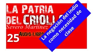 🔵LA PATRIA DEL CRIOLLO AudioLibro  Severo Martínez Peláez  25 [upl. by Nerw]