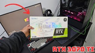 COLOQUEI UMA RTX 3070 TI NO KIT XEON DO ALIEXPRESS DEU GARGALO [upl. by Esmerelda]