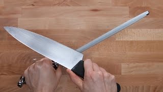 How To Sharpen Dull Knives [upl. by Paryavi]