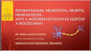 Idegbántalmak neuropátia neuritis neuromyelitis mint a működésváltozás eszköze a biológiában [upl. by Leroi]