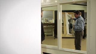 Replace a Stationary Casements Sash  Andersen Windows [upl. by Idnym]