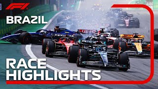 Race Highlights  2023 Sao Paulo Grand Prix [upl. by Zetnas]