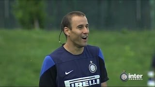 ALLENAMENTO INTER REAL AUDIO 03 05 2014 [upl. by Giorgi166]