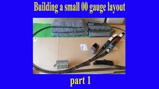 Building A Small 00 Gauge Model Railway Layout Part 1 [upl. by Junia]