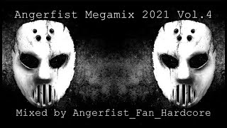 Angerfist Megamix 2021 Vol4  Mixed by AngerfistFanHardcore [upl. by Firooc]