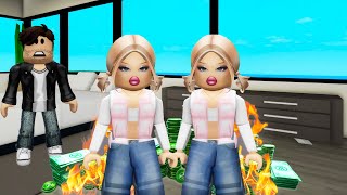 I ADOPTED EVIL TWINS Brookhaven Roleplay [upl. by Ailaroc]