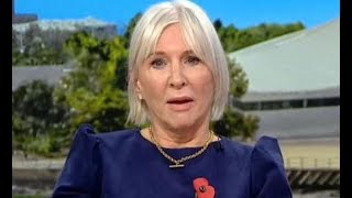 BBC Breakfast fans breathe sigh of relief after dreadful Nadine Dorries interview ends [upl. by Eelyab866]