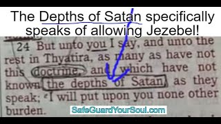 Women Pastors The Curse of Jezebel and quotthe Depths of Satanquot Revelation 2 jezebel bible Jesus [upl. by Athenian]