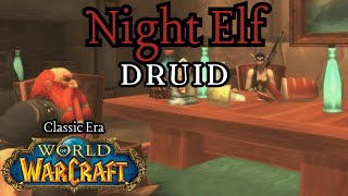 World of Warcraft Classic Era  Night Elf Druid Immersive Playthrough  Sleepy Time [upl. by Erdied]