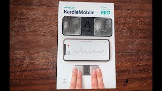 AliveCor KardiaMobile EKG Monitor ECG Heart Monitor Unpacking and Testing [upl. by Wolbrom139]