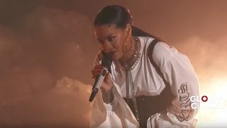 Rihanna FourFiveSeconds  Live at Global Citizen Festival 2016 [upl. by Etteinotna842]