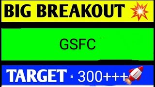 GSFC SHARE LATEST NEWS TODAYGSFC SHARE TARGETGSFC SHARE ANALYSISGSFC SHARE NEWSGSFC SHARE [upl. by Egoreg]