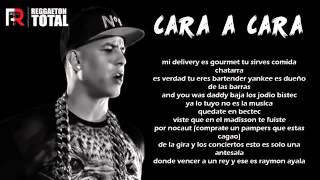 Cara A Cara Daddy Yankee Tiraera Pa Don Omar Video Con Letra 2015 [upl. by Aikin]