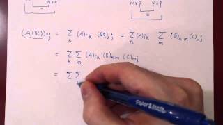 Properties of Matrix Algebra  Proofs [upl. by Vogeley]