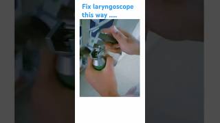 How to use laryngoscope [upl. by Wendolyn]