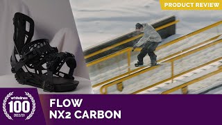 Flow NX2 Carbon 2023 Snowboard Binding Review [upl. by Maria]