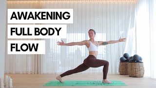 20Min Full Body Awakening Morning Yoga Flow [upl. by Reivaz827]