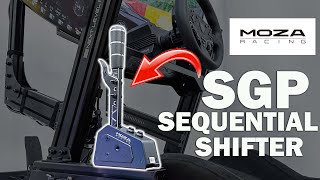 Moza SGP Sequential Shifter Review Compatible with Logitech  Thrustmaster  Fanatec ONLY 130 [upl. by Athalla]