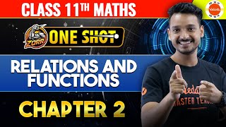 Relations and Functions  Class 11 Maths Chapter 2 One shot  CBSE  Kuldeep Sir [upl. by Kira]