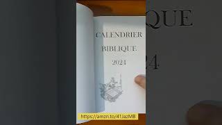 Calendrier Biblique 2024 [upl. by Lapham]