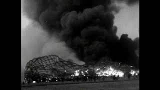 Hindenburg Disaster With Sound Herb Morrison WLS Radio Standard 4 3 Pathgrams Video WLS Radio So [upl. by Nerret]