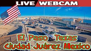 🔴🅻🅸🆅🅴🔴El Paso  Ciudad Juarez💚🤍❤‍🩹SUAMEXICO Border Zaragoza Bridge🌏TexasChihuahua🚦 [upl. by Hugh]