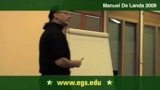 Manuel De Landa Theory of Language 2009 812 [upl. by Lrig]