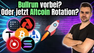 Bitcoin auf 52000   Bullrun vorbei  kommt jetzt die Altcoin Rotation  Giveaway [upl. by Afrika469]