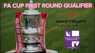 HARTPURY V NAILSEA amp TICKENHAM  FA CUP FIRST ROUND QUALIFIER [upl. by Marian437]