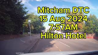 Mitcham New Driving Test Route 3 From Hilton Hotel [upl. by Hoopes]