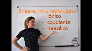 QUÍMICA Tipos de enlaces químicos iónico covalente y metálico [upl. by Julienne359]