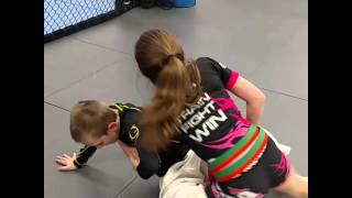 Kids class BJJ MMA [upl. by Amlev]