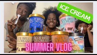 Summer Vlog 🍦  Porcia Mann [upl. by Hecker]