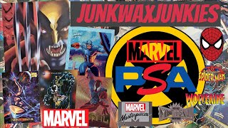 PSA Blind Reveal 1994 Marvel Masterpieces 1995 Marvel Metal Wolverine Spiderman WHAT WILL WE GET [upl. by Illoh]