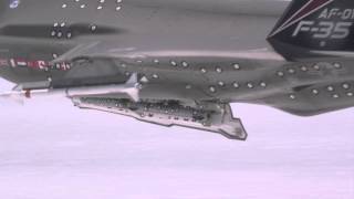 First F35A Missile Launch with Pilot Interview [upl. by Svensen]